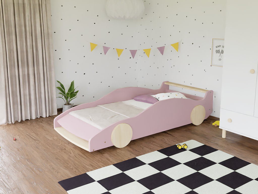 Children's car bed in the shape of FERRARI F40 80x160 cm - The JDH Store